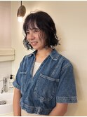 bob perm × くすみbrown