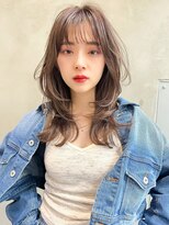 エイミー(Aimee)&nbsp;Aimee 町田　ハッシュカット×ココアブラウン