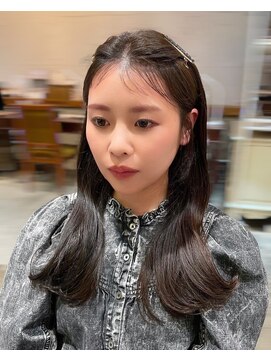 ノラ ヘアーサロン(NORA HAIR SALON) 【akane】チャンモリパーマうぶ毛パーマ韓国顔周りおくれ毛