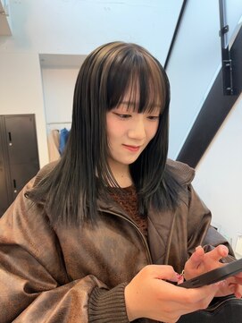 シティ(sity.) 天神　ハイトーンカラー　ブリーチカラー　レイヤーカット