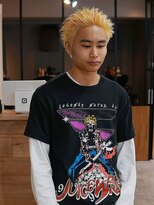 ネイヴィル オモテサンドウ(navile omotesando)&nbsp;金髪スパイキーショート