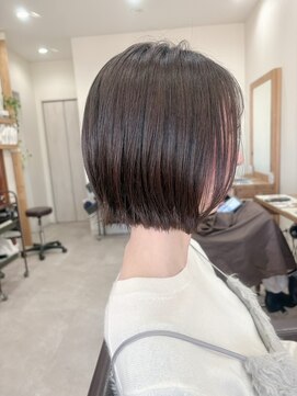 ラポール 南流山店(RAPPOR) 丸みショート/ニュアンスカラー/20代30代40代50代60代