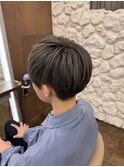 マッシュショート×グレージュ【橋本】