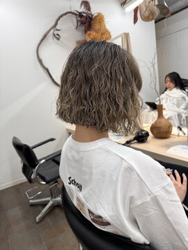 サロンドジョー(salon de joe) ボブカット/ブリーチパーマ/デジタルパーマ