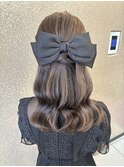 ヨシンモリハーフアップ