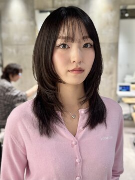 ヨーク(yoke) 【 yoke×HINAKO】ハッシュカット/アッシュカラー/グレージュ