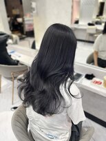 ジーナ 名駅(XENA.)&nbsp;《chii》ラベンダーグレー/透明感カラー/ダブルカラー/寒色