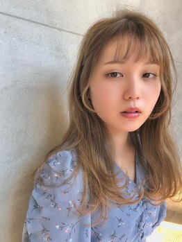 ヘアアンドアイラッシュ ココアンジェ くりえいと宗像店(Coco Ange)の写真/【トレンド×似合わせ】顔周りのカットだけでも印象が大きく変わる☆ぬけ感のあるこなれヘアに♪