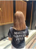 #ミルクティーベージュカラー