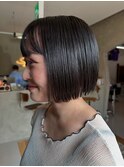 【透明感】大人Blueblackボブ