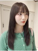秋に大人気！オリーブグレージュ×フェイスレイヤー