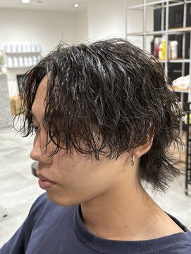 レボ(Revo) ミニウルフに縦落ちツイスパ