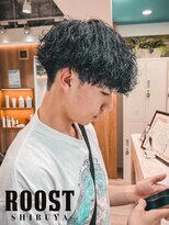 ルースト 渋谷店(ROOST)&nbsp;MEN’S HAIR/波巻ツイストスパイラル/フェザーパーマ/眉毛/渋谷