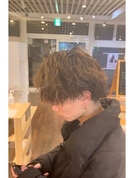 エクラート リラ 立川店(ECLART lilas.) メンズ×スパライル×デザインカラー