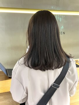 ローレン(LOREN) ミディアムヘア/デザインカラー/フェイスフレーミング/栄/久屋