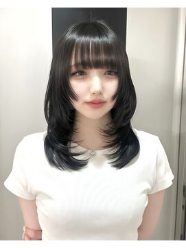 髪質改善/ブリーチ/ダブルカラー/韓国/インナーカラー/難波