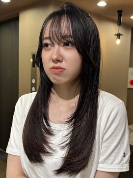 サロンドジョー(salon de joe) 韓国風レイヤーカット/レイヤーカット/ロングレイヤー