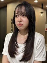 サロンドジョー(salon de joe) 韓国風レイヤーカット/レイヤーカット/ロングレイヤー