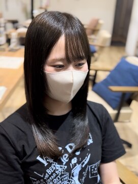 フレイムス ヘアアンドリラックス 南越谷店(Frames hair&relax) ミディアムレイヤー＊