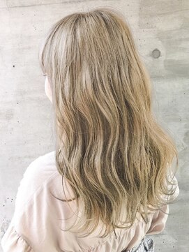 ユキオ(Yukio) 髪質改善カラー◎オリーブベージュこなれ感レイヤーミディアム