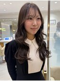 ふわふわロングレイヤーカット