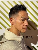バーバーバー 四谷(BARBER-BAR)&nbsp;ビジネス爽やかジェントルフェードクロップスタイル
