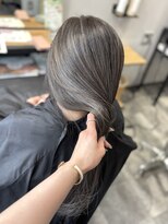 エスト 小倉(est)&nbsp;細め大人ハイライト/グレージュ/ロング/髪質改善