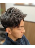 クセをより活かしたニュアンスパーマスタイル