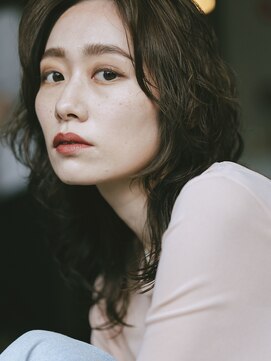 エス ヘアサロン キタハマ(S kitahama) ミディアムウルフパーマ