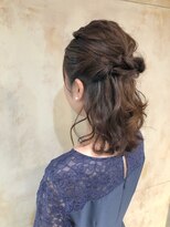 フリックヘアサロン 梅田茶屋町2号店(FLICK HAIR SALON) ヘアセット/ヘアアレンジ/編み下ろし/ハーフアップ/結婚式