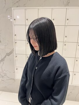 アヴァンスクロス あべのルシアス店(AVANCE.CROSS) ぱつっとボブ