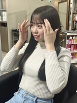 ニルバ(niLva) 大人可愛い地毛風透明感暗髪オリーブグレージュ