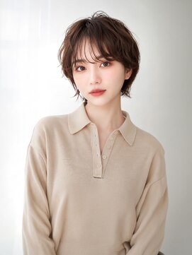 ルービック 枚方(Rubik's) 大人可愛いマッシュショート×ゆるふわパーマ