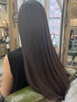ソレイユ 新宿御苑前 (SOLEIL) 9. 暗髪ストレート/髪質改善トリートメント/デザインカラー