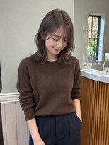 Lidee 【三宮/元町】顔周り似合わせカット レイヤーカット 髪質改善 外ハネミディアムレイヤー/レイヤーカット/神戸/三宮