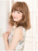 【VIALA 自由が丘】ナチュラル×ミックスパーマ