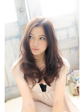 エイミーバイアフロートザガーデン 浦和店(amie by afloat the garden) 王道愛されふわモテロング×シアーベージュ【浦和】