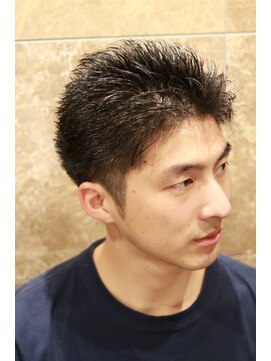 バルビエ グラン 銀座(barbier GRAND) フェードカット/かき上げヘア/涼しげヘア