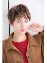 レア 渋谷(Le'a)&nbsp;【Le'a】さらっと♪丸みショート　３Dカラー