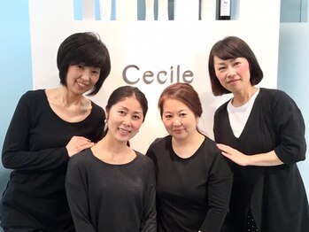 セシル(Cecile)の写真/【女性スタイリストのみ】5年後も10年後も自然体で美しく♪丁寧なカウンセリングで“なりたい”スタイルへ!