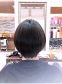 【ＲＹＵＢＩ】丸みを出したショートボブ
