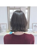 パッツン外ハネ