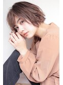 【Lond佐野】小顔大人かわいい外ハネボブアッシュブラウン