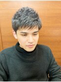 クセ毛風ショート　束感ショート