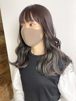 フォーク(FOLK)&nbsp;恵比寿×YAMATO グレージュインナーカラー