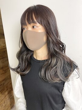 フォーク(FOLK) 恵比寿×YAMATO グレージュインナーカラー