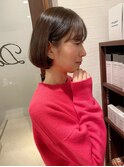 ショートボブ30代40代20代伏見栄名駅丸の内大須トリートメント
