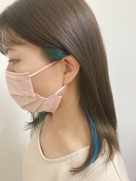 浪漫館 サンク(CINQ) 大人可愛い美髪インナーカラー@岩下8/21