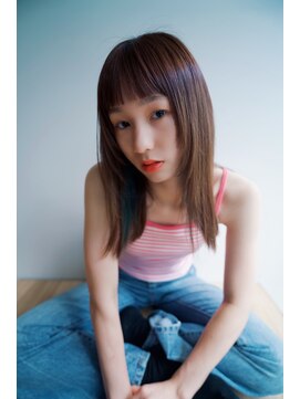 アオイ(aoi.) 薬院【aoi.】ミディアムレイヤー