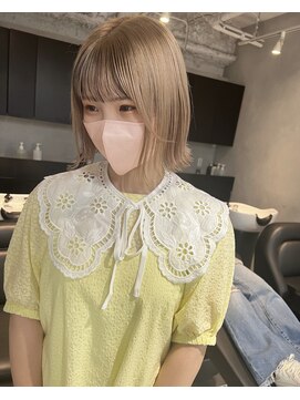 クペウ(cope'u) ミルクティーベージュ フェイスフレーミング ローライト